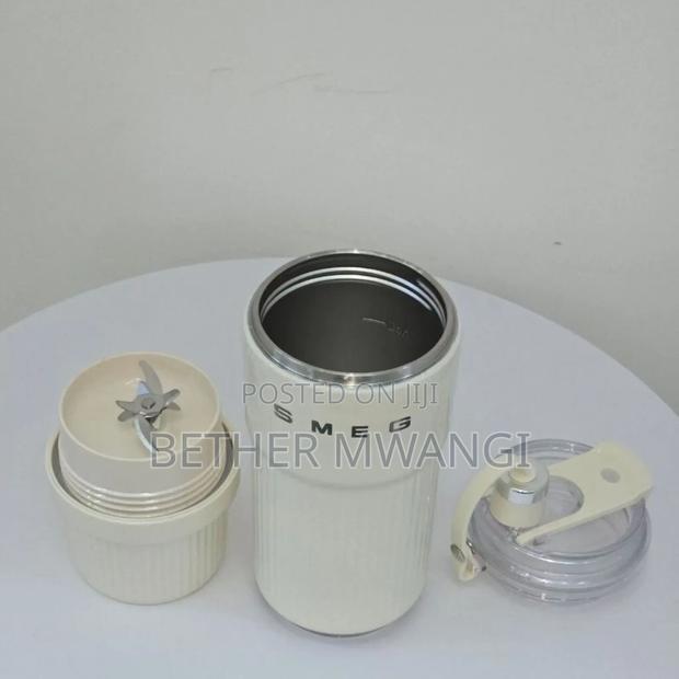 Smeg Wireless Mini Electric Portable Juicer Blender Thermos Flask Cup - thumbnail 3