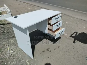 White Office Desk Table