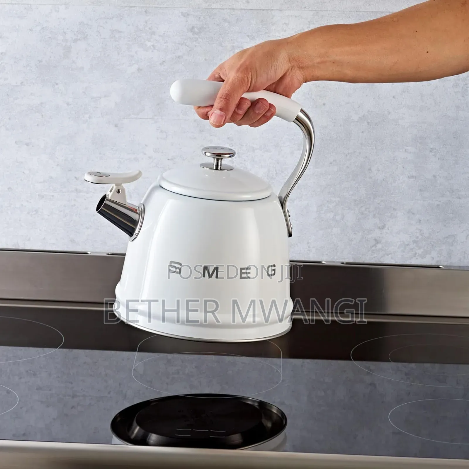 Smeg Retro Stovetop Whistling Kettle in Kenya