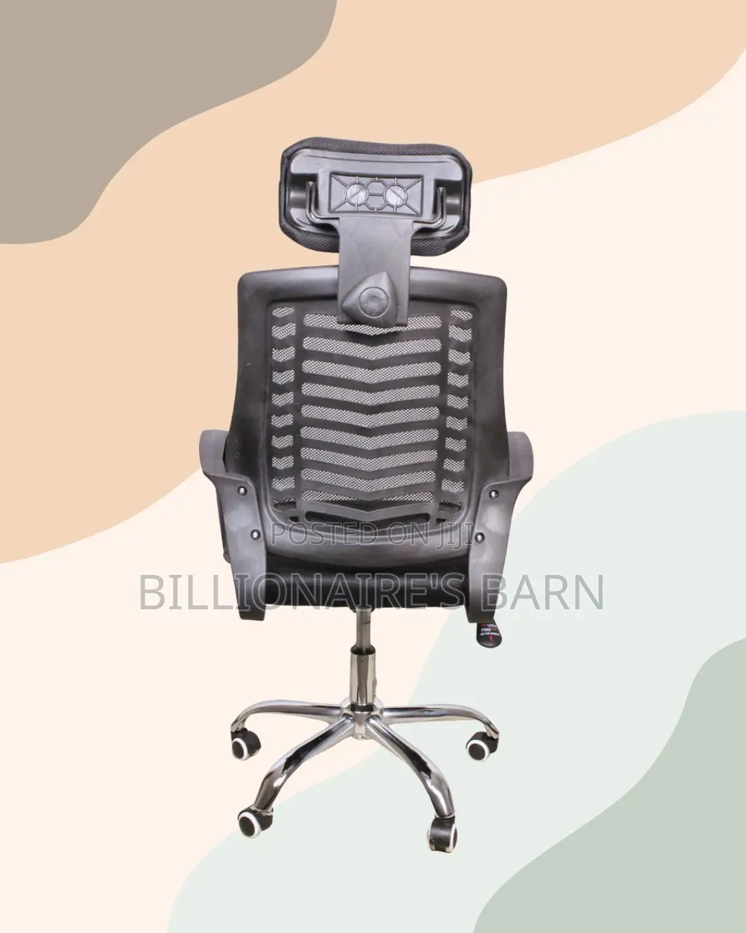 Adjustable Secretarial Mesh Chair | Tilt Lock Mechanism