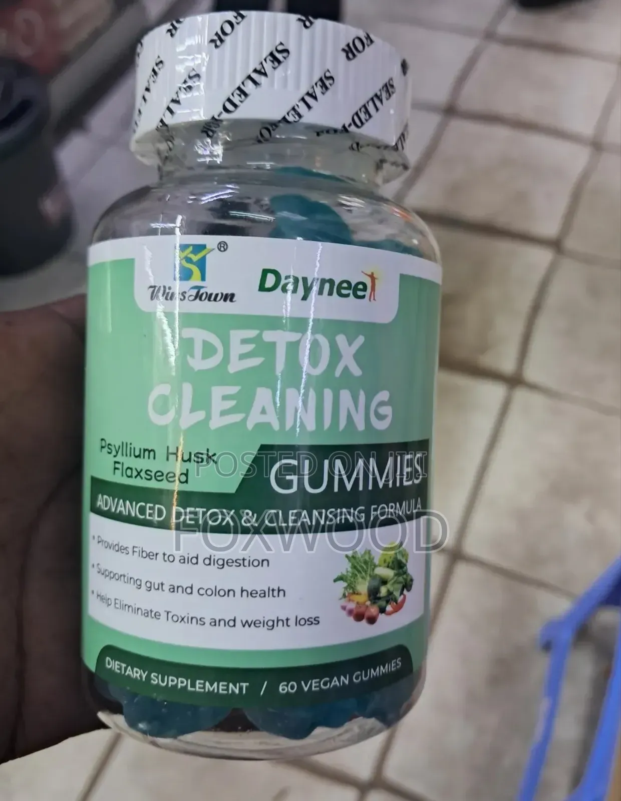 Advanced Detox Gummies With Psyllium Husk
