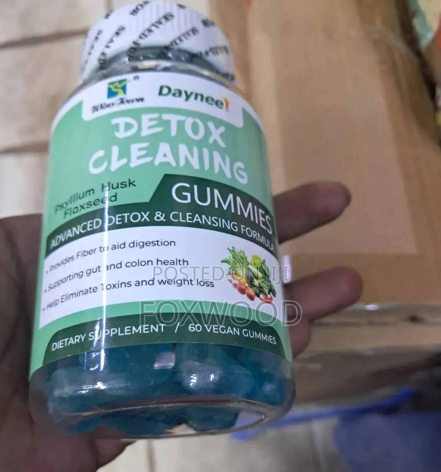 Advanced Detox Gummies With Psyllium Husk