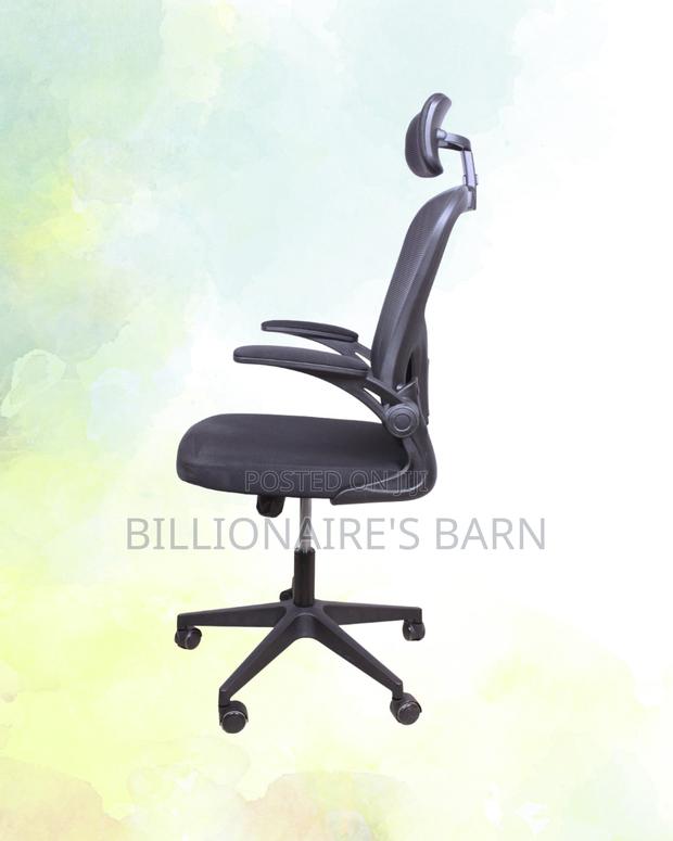 Breathable Grey Ergonomic Office Chair | Lumbar Support - main view