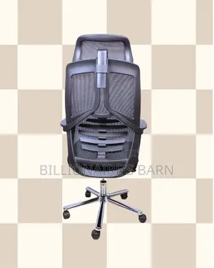 High Back Mesh Office Chair | Supportive Padded Armrests