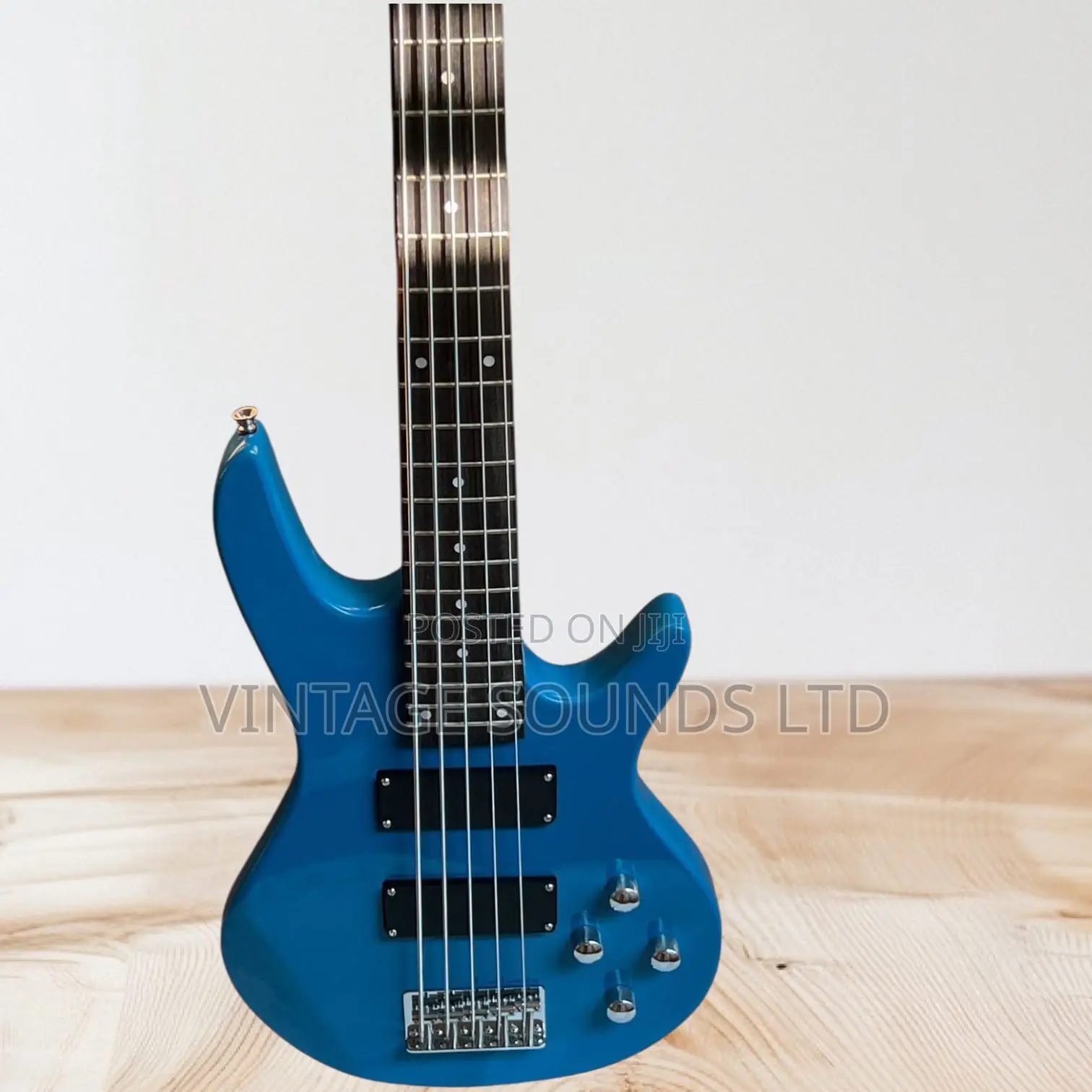 Ibanez Gio Grg121 Dx Passive 24 Fret 5 Strings Bass Guitar ( Blue )