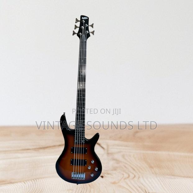 Ibanez Gio Grg 121dx 24 Fret Passive Bass Guitar ( Black Sunburst )
