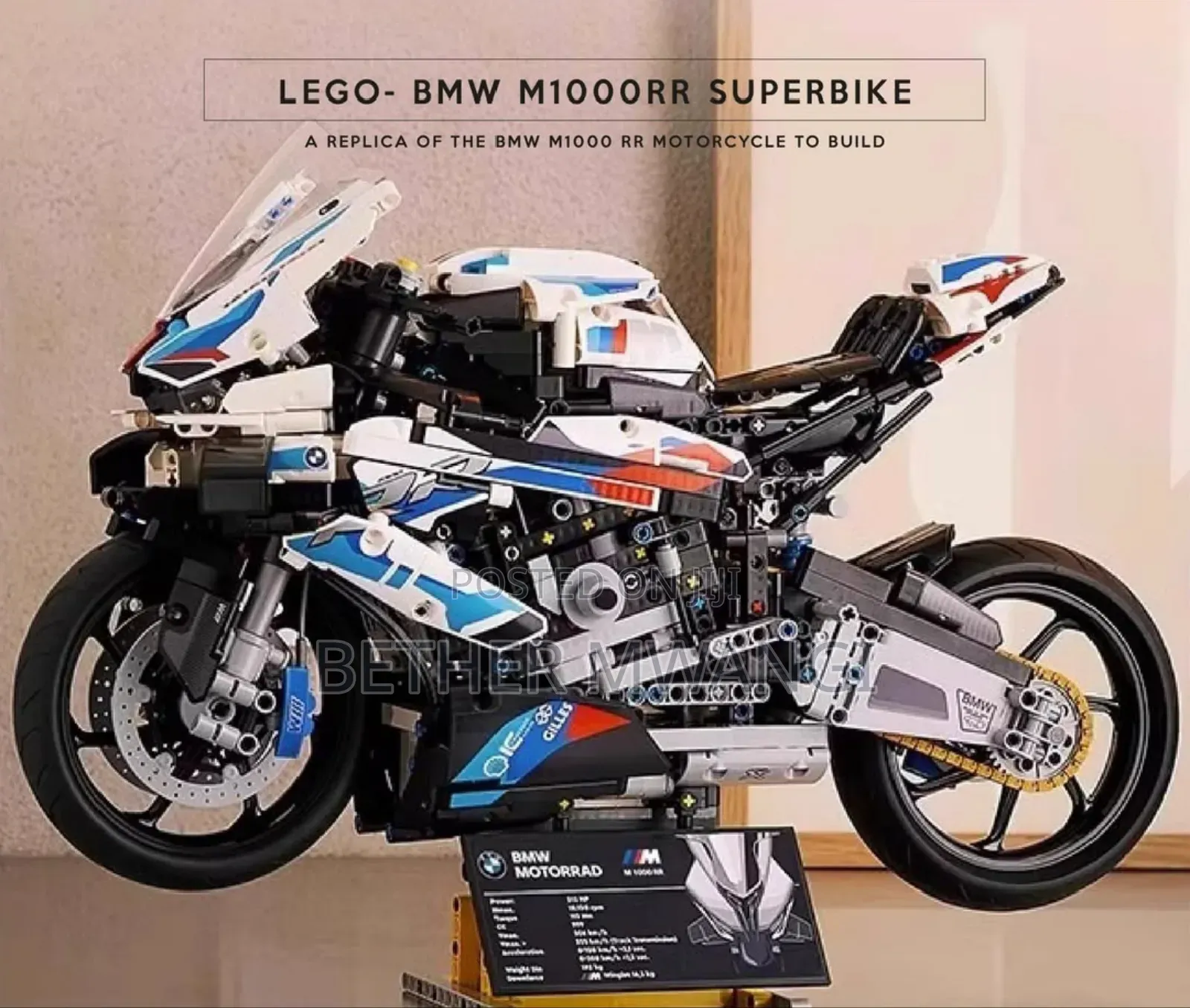 Lego- BMW M1000rr Superbike in Kenya