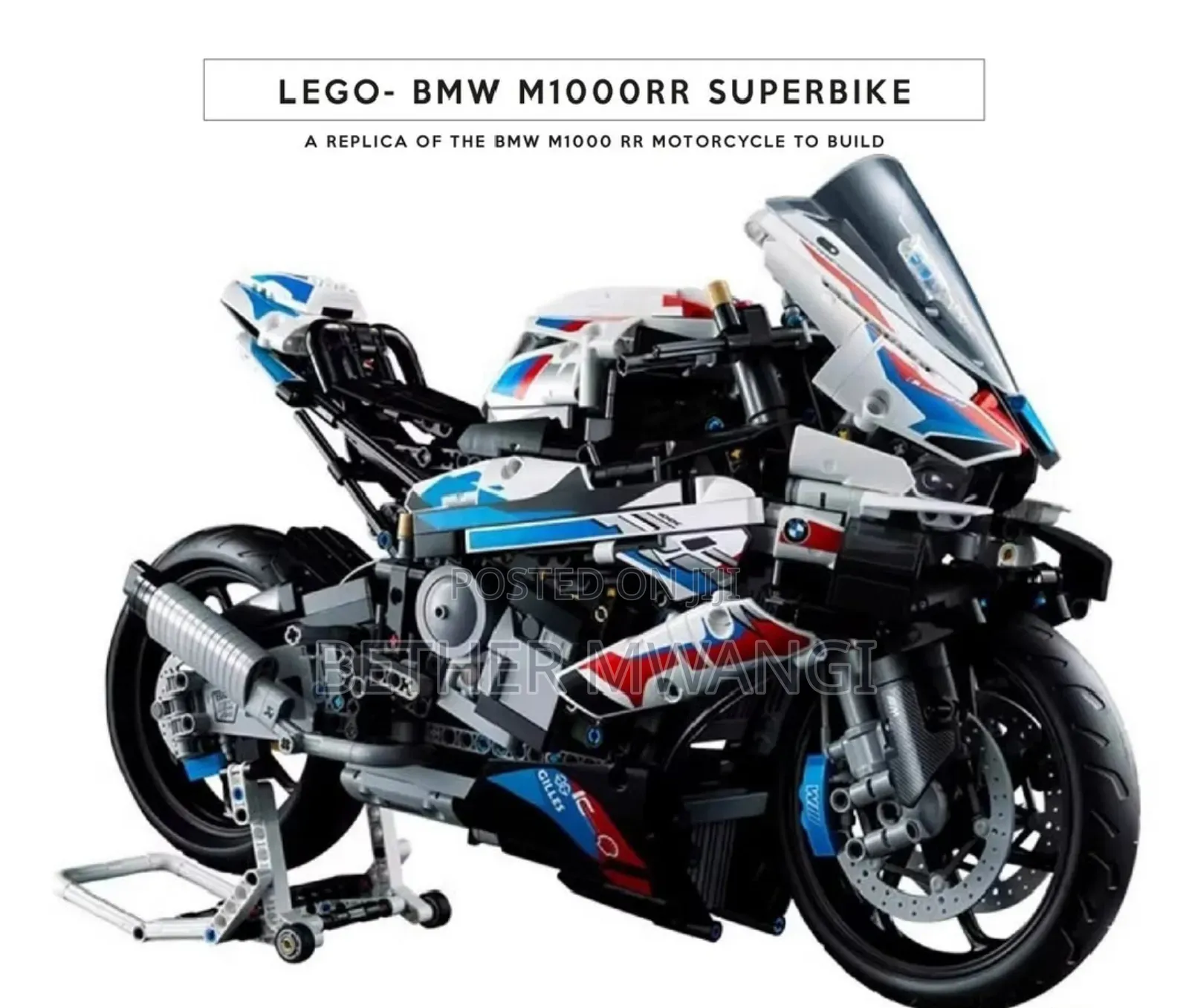 Lego- BMW M1000rr Superbike in Kenya