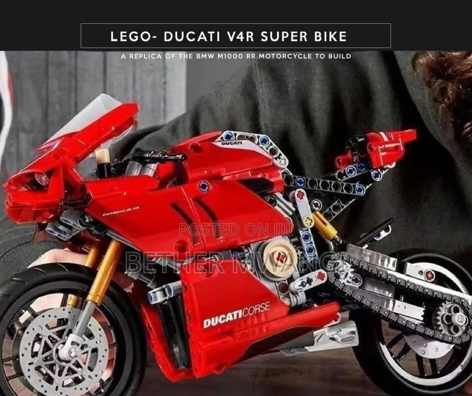 Lego- Ducati V4r Superbike in Kenya