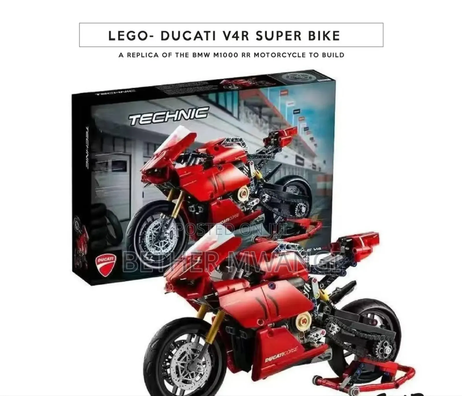 Lego- Ducati V4r Superbike in Kenya