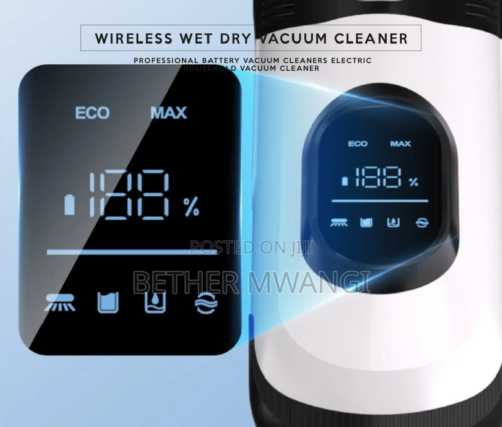 Wireless Wet Dry Vacuum Cleaner in Kenya