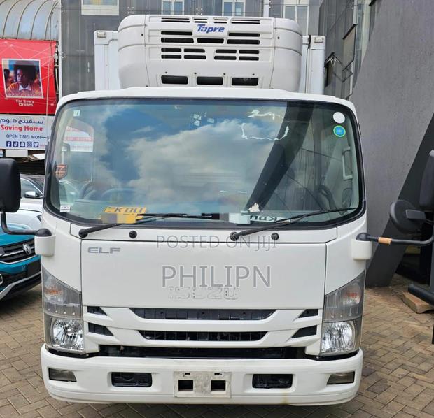 Isuzu Elf Refrigerator Truck Fridge Insulated Fiber Body - thumbnail 2