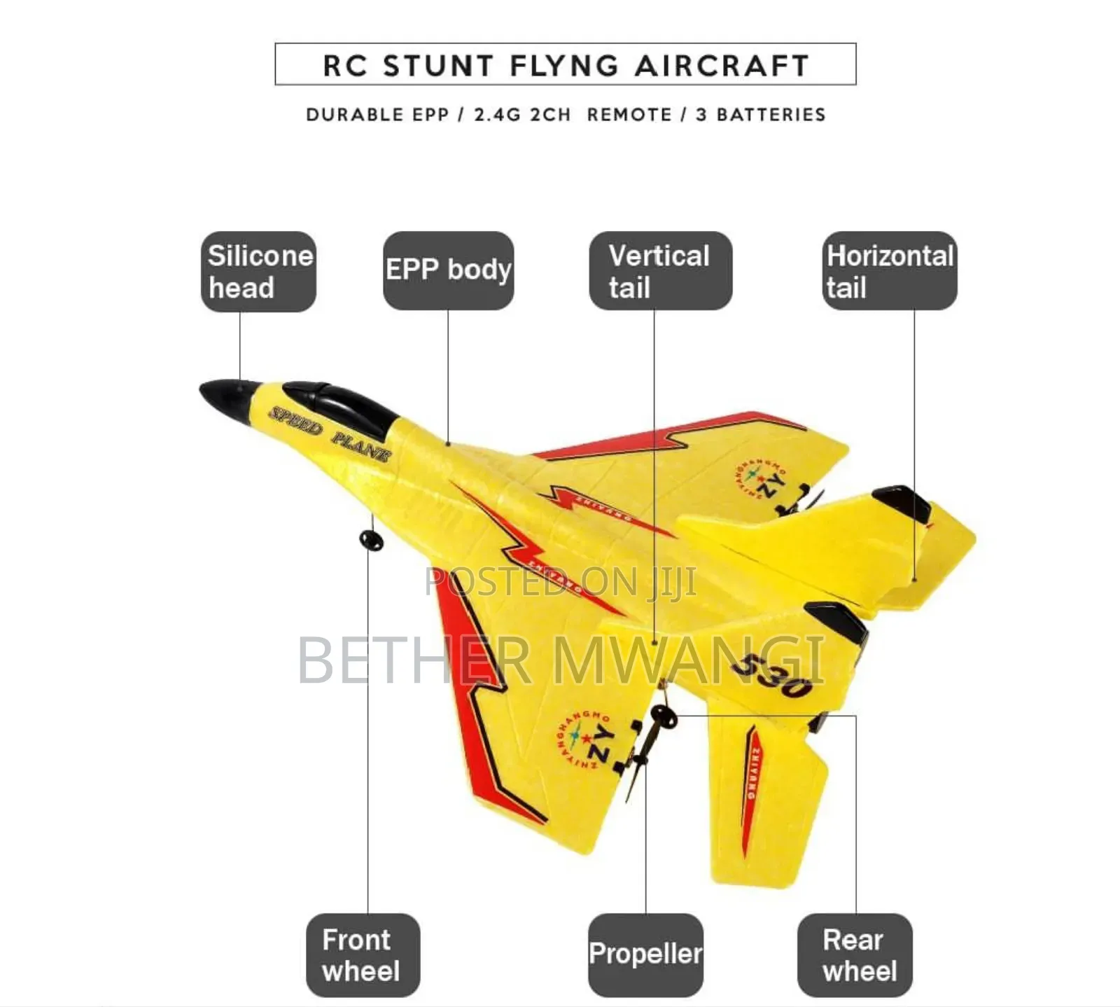 Rc Stunt Flying Aircraft in Kenya