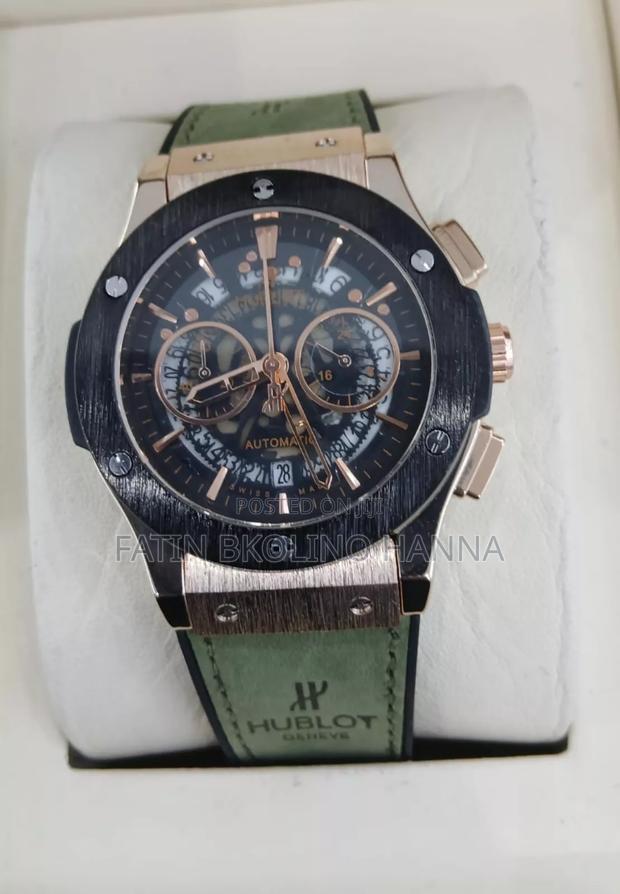 Green Chrono Watch Quartz - main view