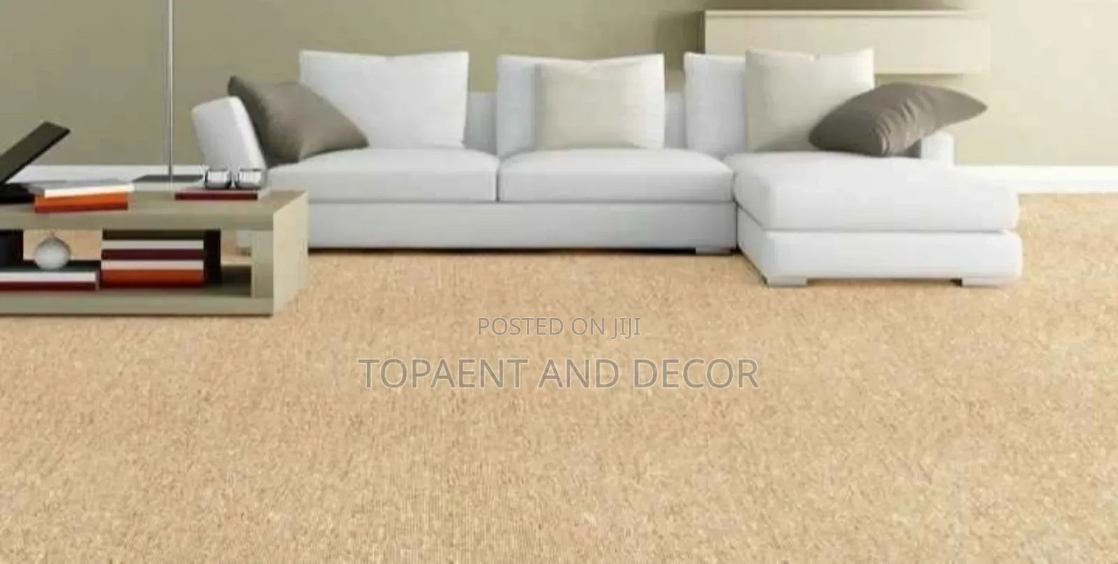 Beige Hole Wall to Wall Carpet Supply and Installation