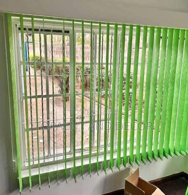 Office and Home Vertical Window Blinds Supply and Installation - main view