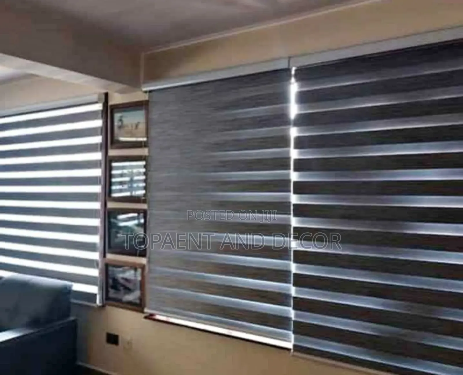 Customised Horizontal Blinds Installation