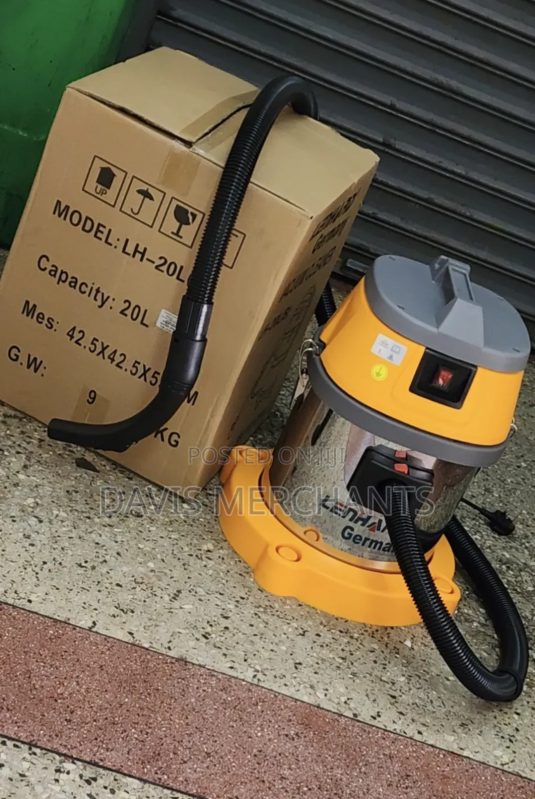 20l Capacity Electric Vacuum Cleaner Machine