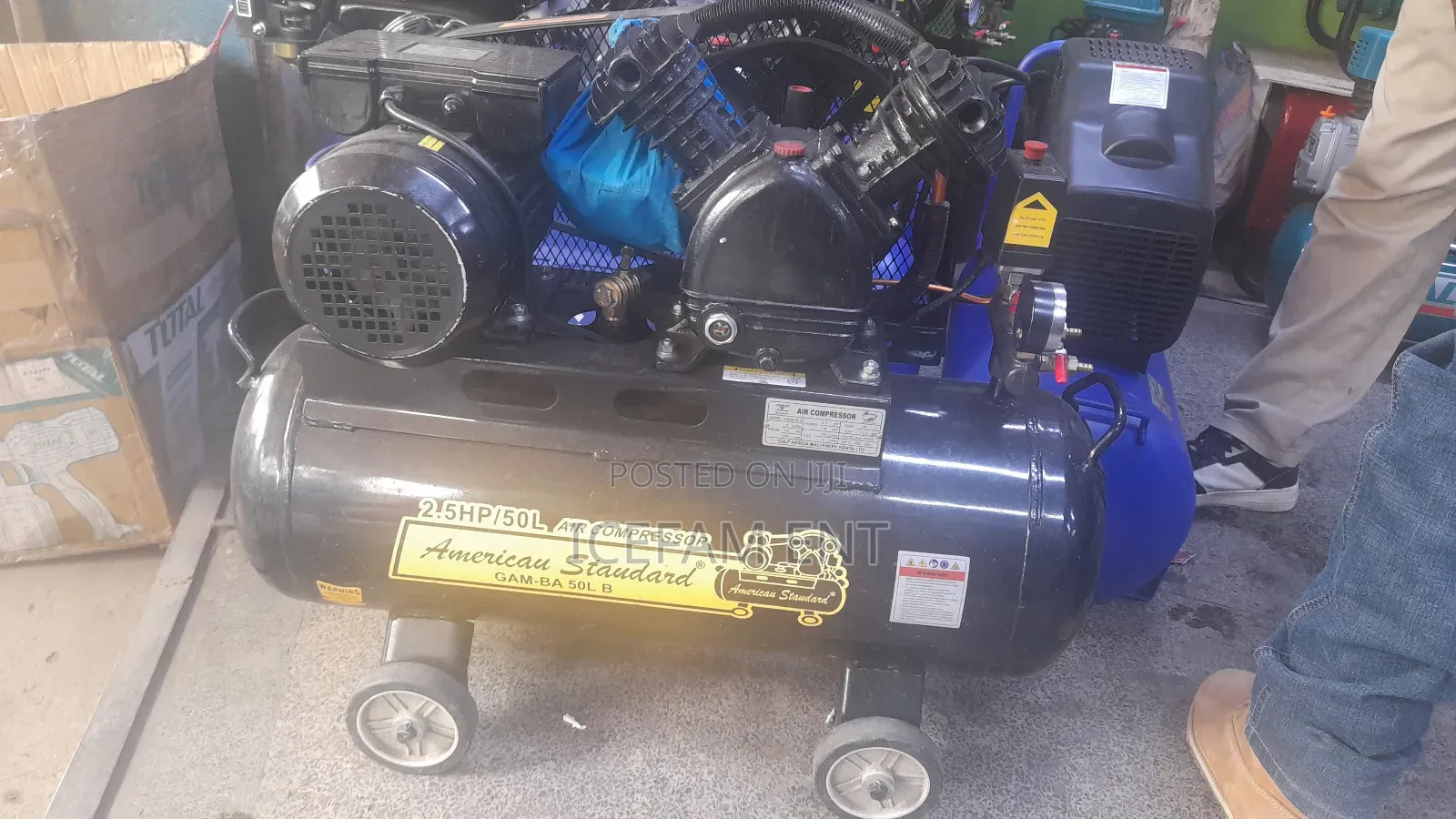 Double Head Air Compressor/Electric Air Compressor Machine