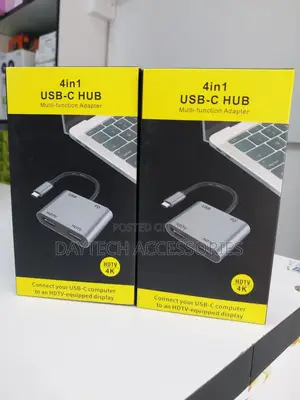 Usb C to Dual Hdmi Converter Adapter With Usb 3.0 Type C Charging Port