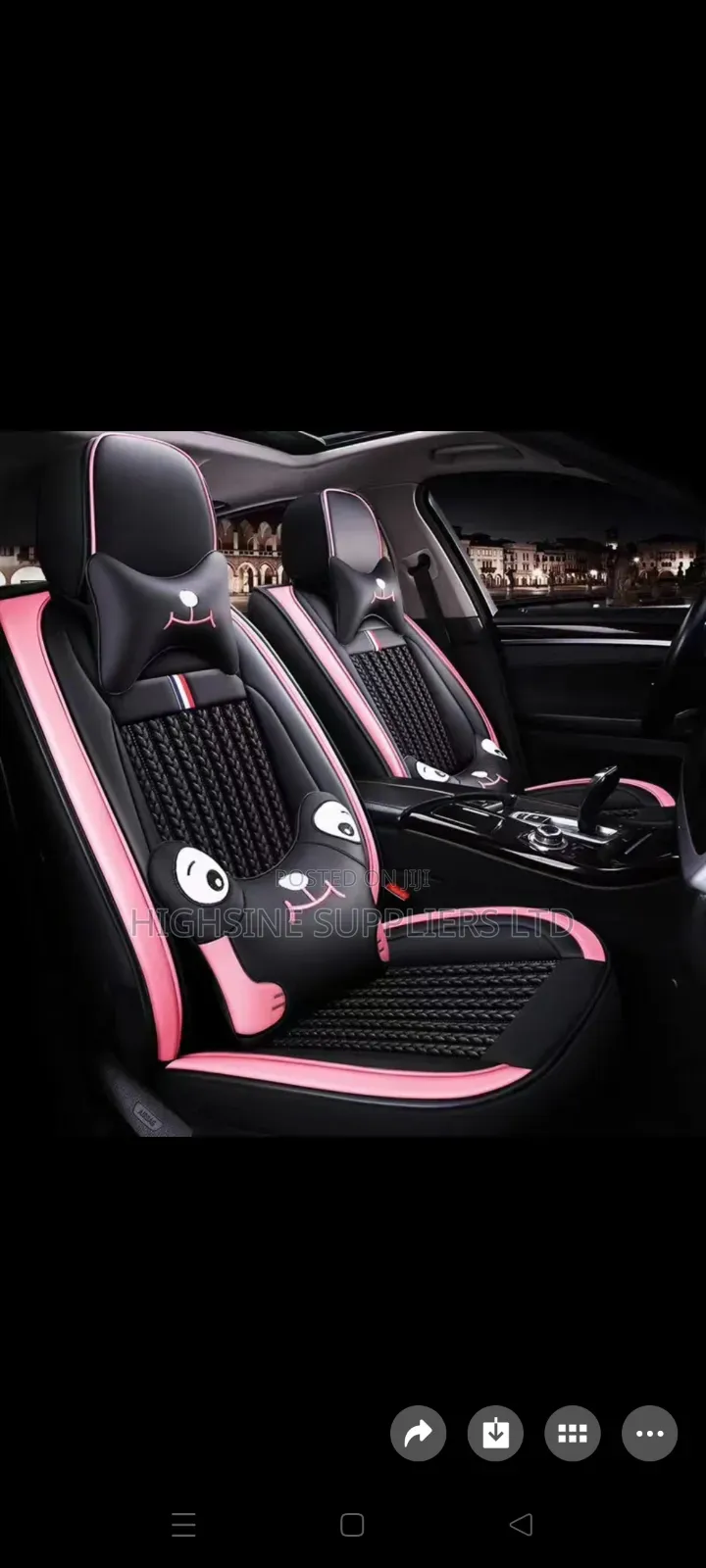 Car Seat Cover Modern With Pillows