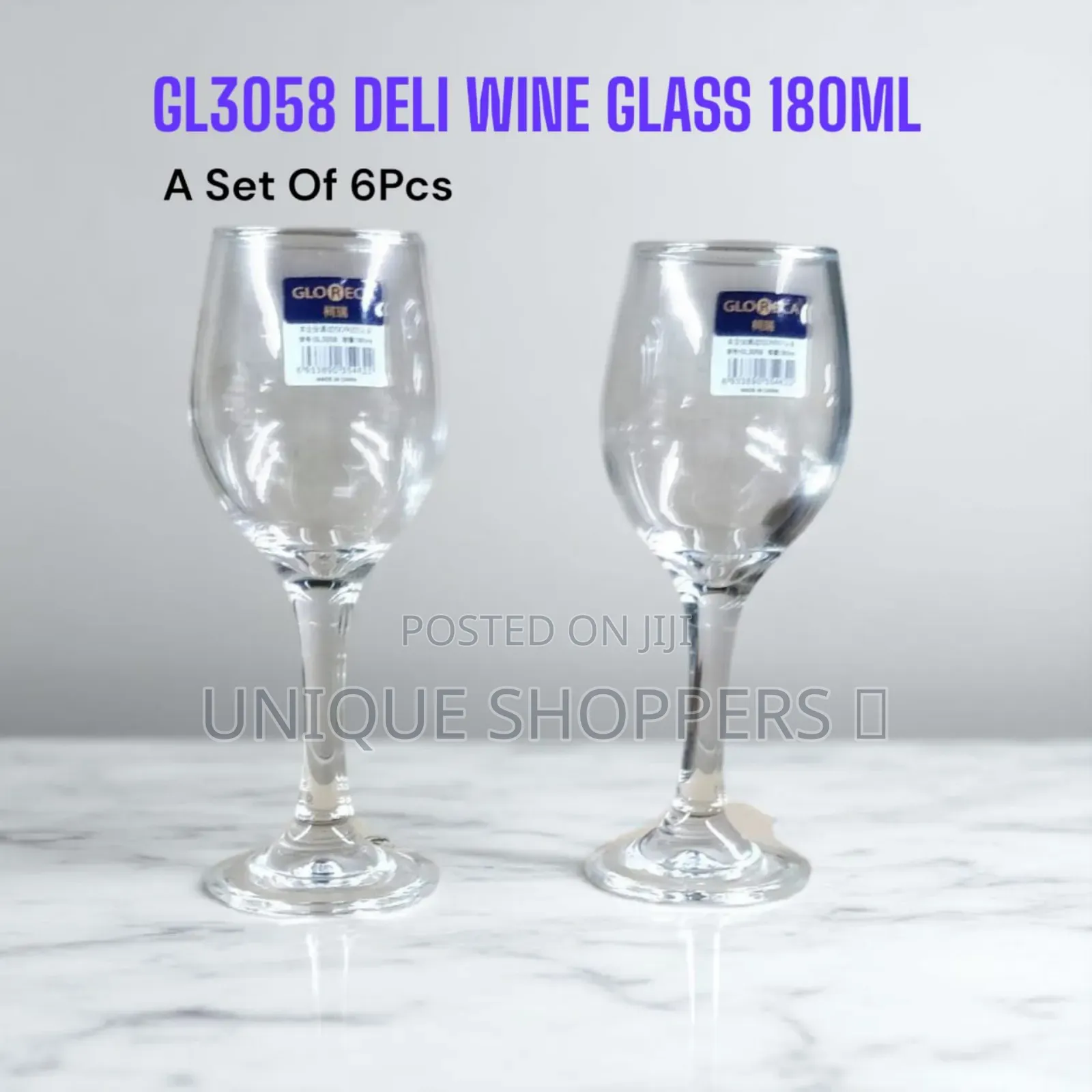 Code:935937
Gl3058 Deli Wine Glass 180ml