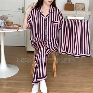 Ladies Silk Pajamas - thumbnail 2