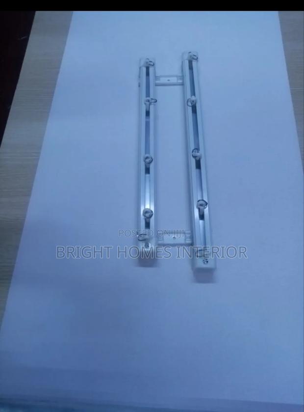 Curtain Rail Double Rail Wall Bracket Available - main view