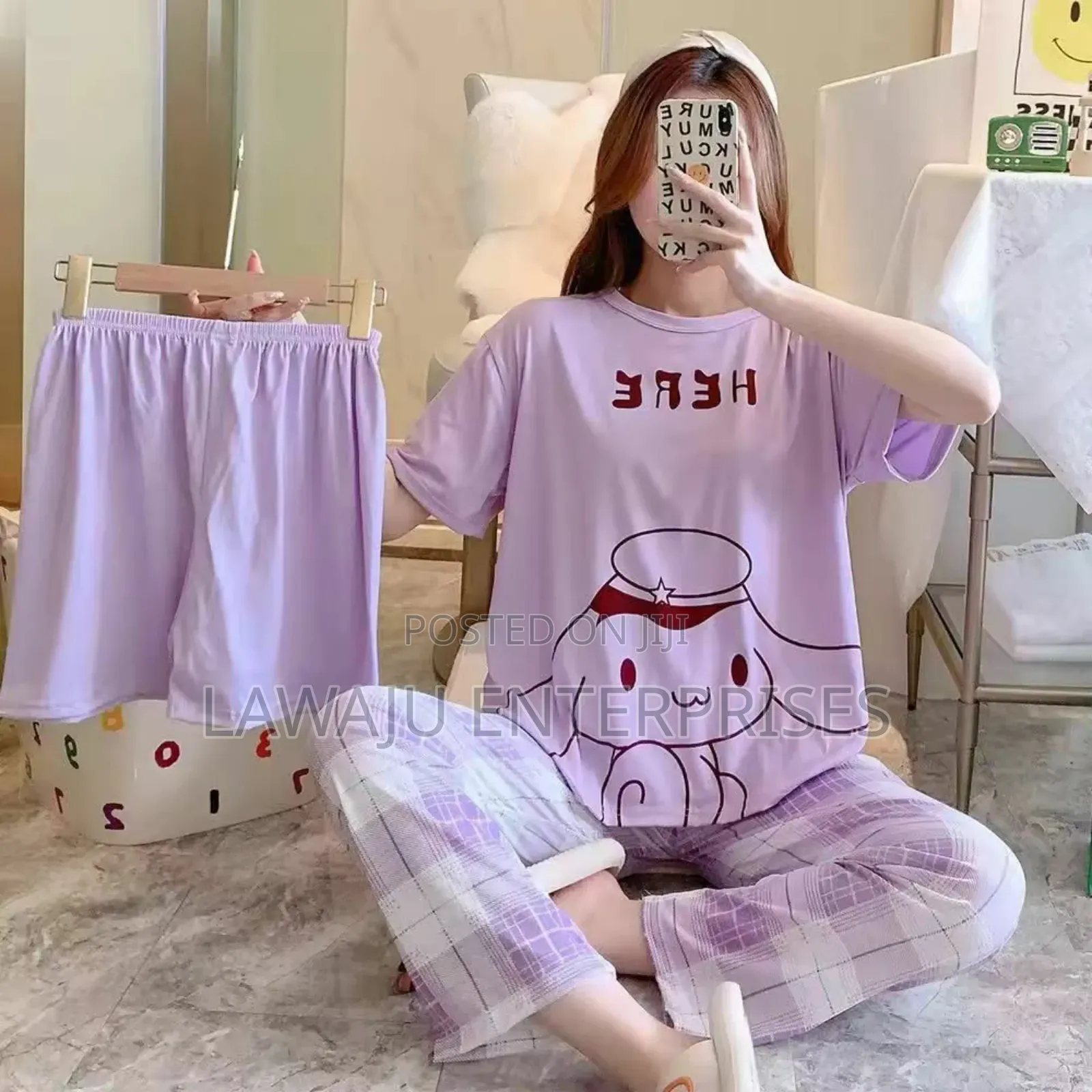Ladies Polycotton Pajamas