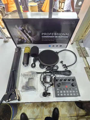 V8s+Bm800 Condenser Microphone With Live Recording