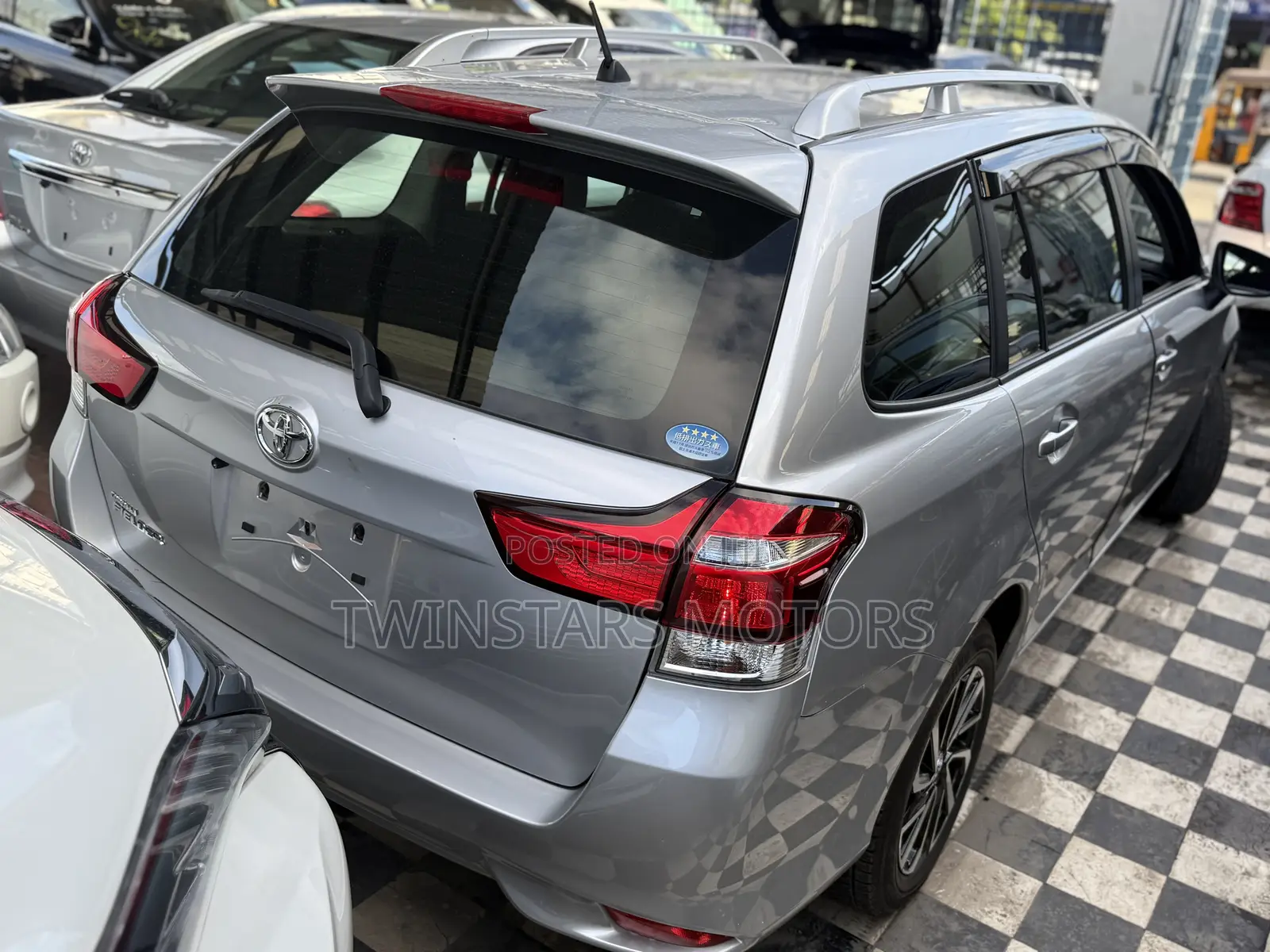 Toyota Corolla Fielder 1.5 Petrol FWD 2018 Gray