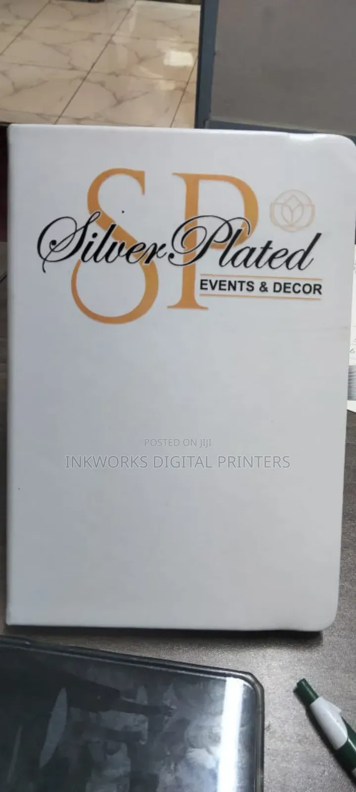 Note-Books Branding.