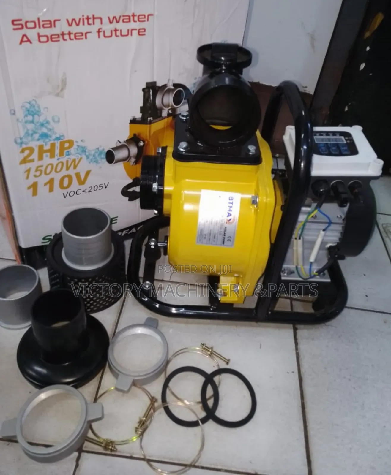 Bt Max 3" Outlet Solar Surface Pump 2hp