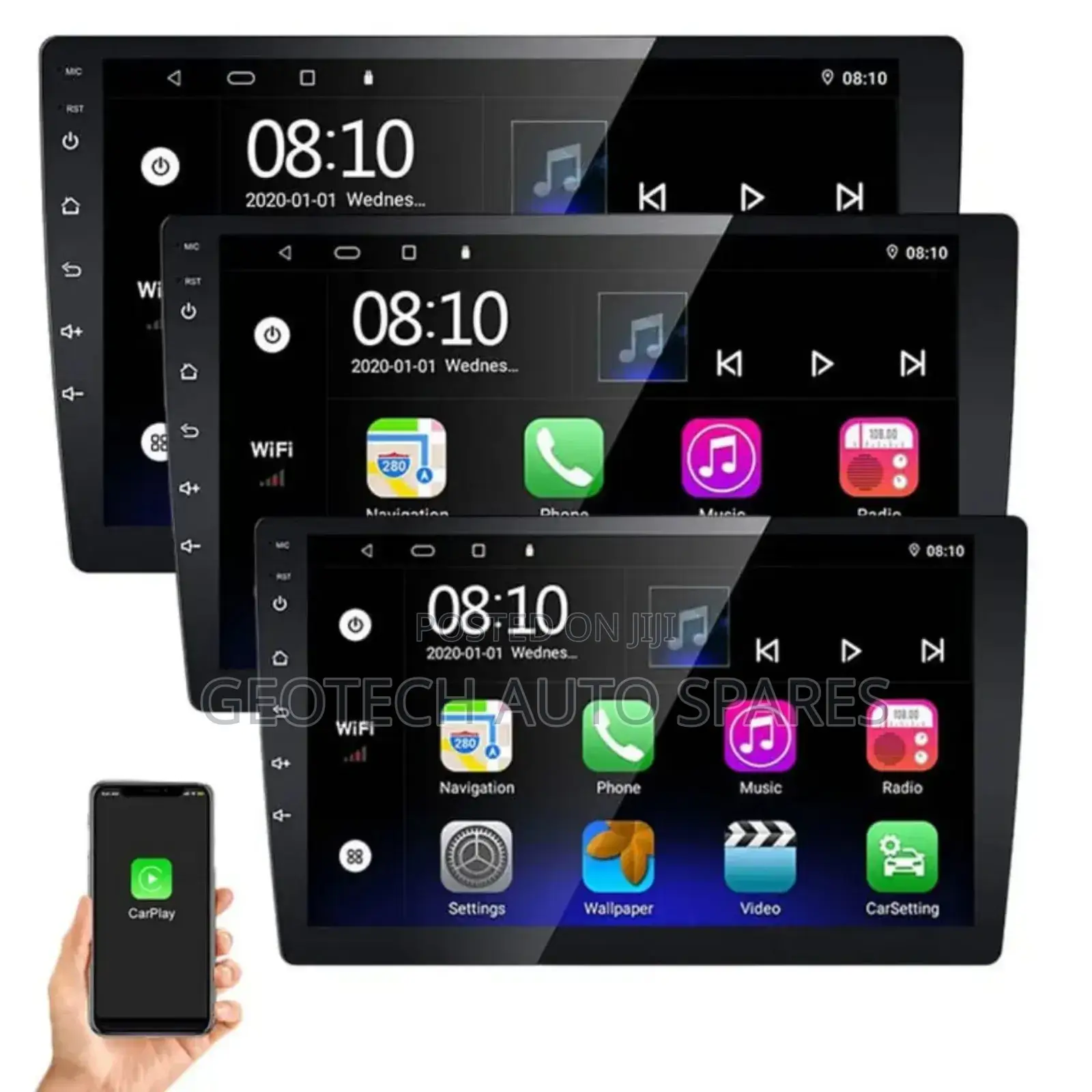 Car Android Radio 7, 9, 10 Inch