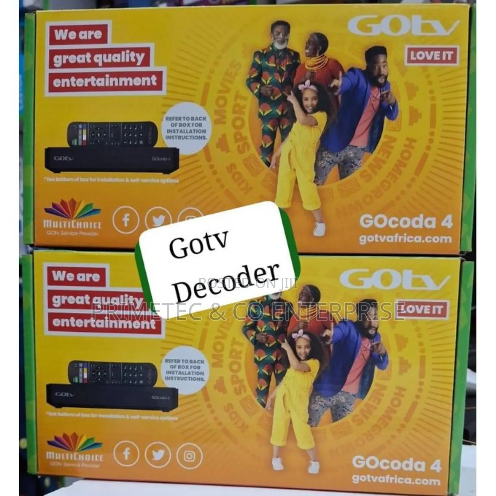 Go Tv Decorder