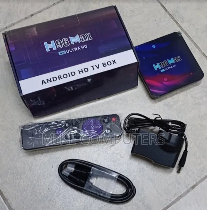 H96max Android Tv Box 4gb+32gb