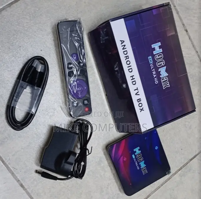 H96max Android Tv Box 4gb+32gb