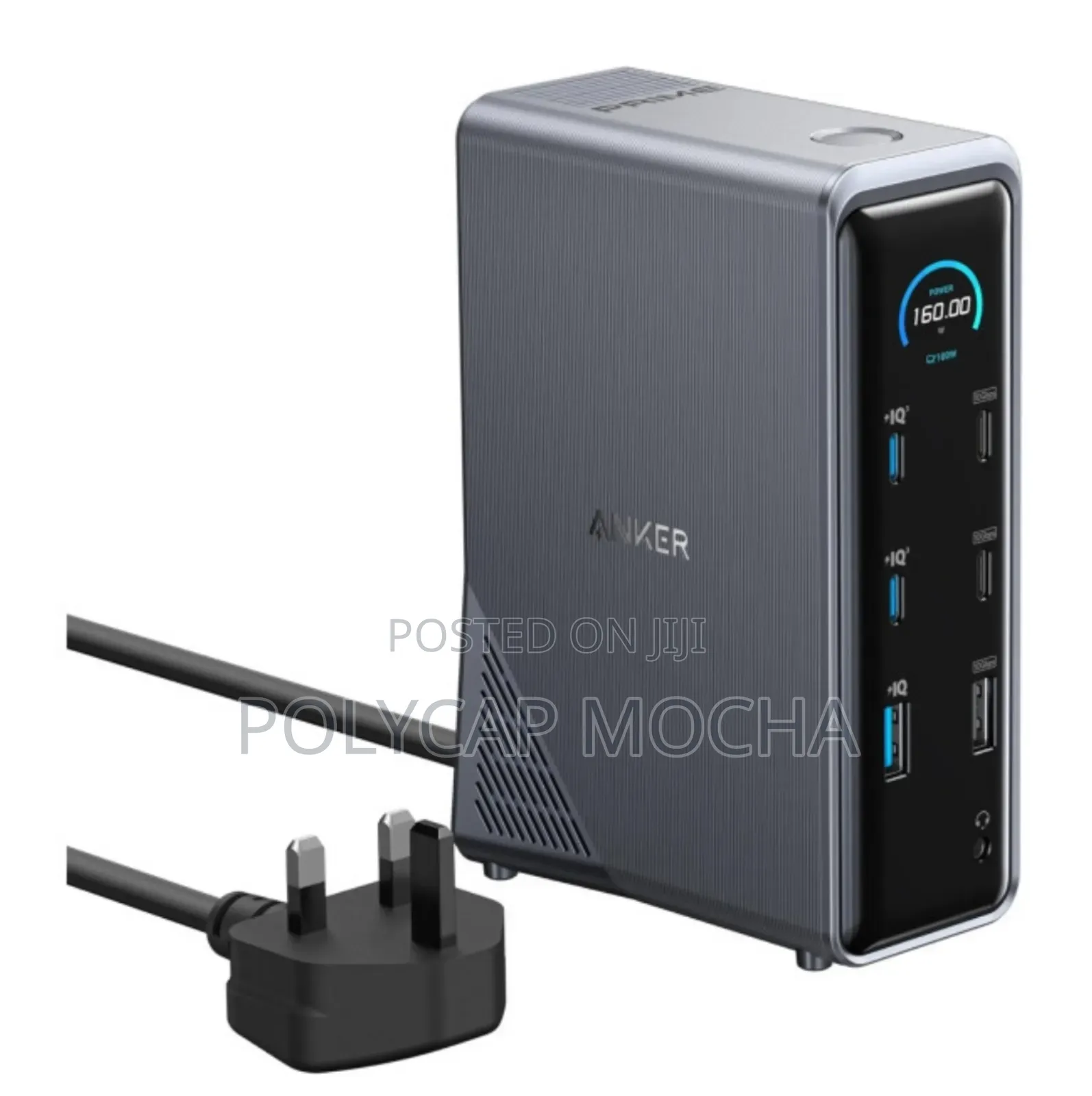 Anker Prime Charging Docking Station (14-in-1, Dual Display, 160w)