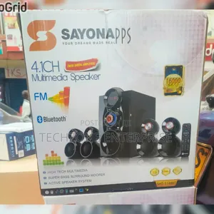 Sayona SHT-1148bt – 4.1ch Subwoofer Speaker System 