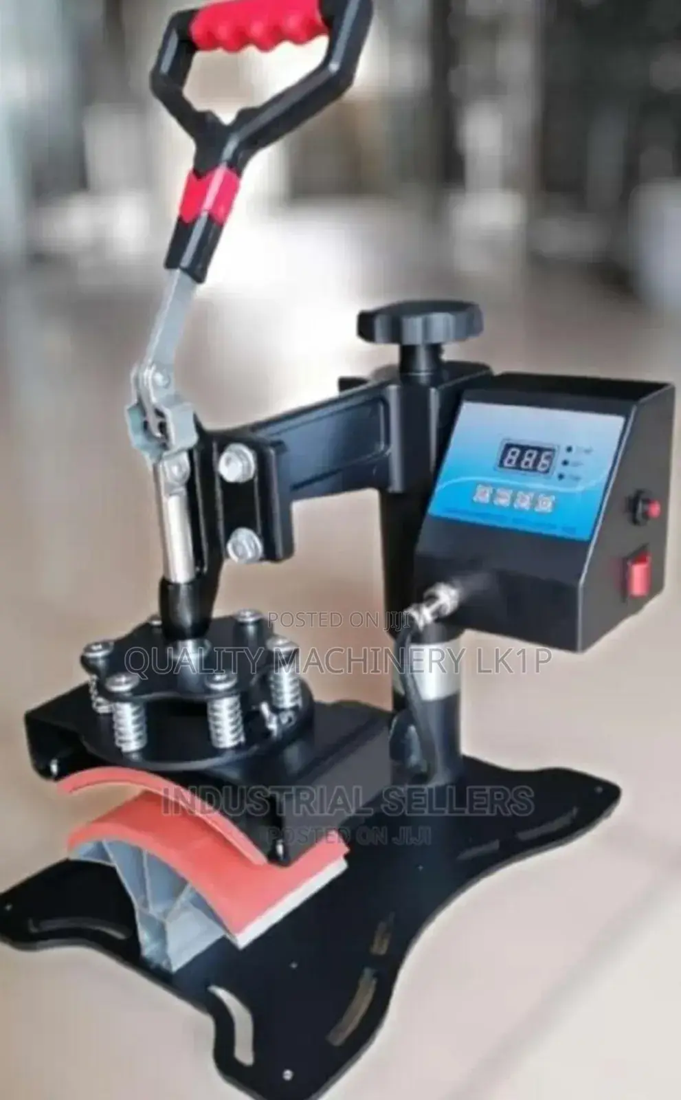 Tireless Cap Press Machine