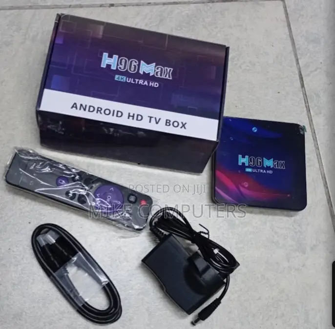 H-96 Max Ultra Hd Android Tv- Box Rk