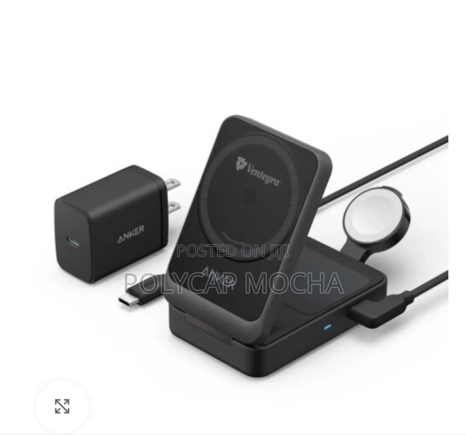 Anker Maggo Wireless Charging Station (Foldable 3-in-1)