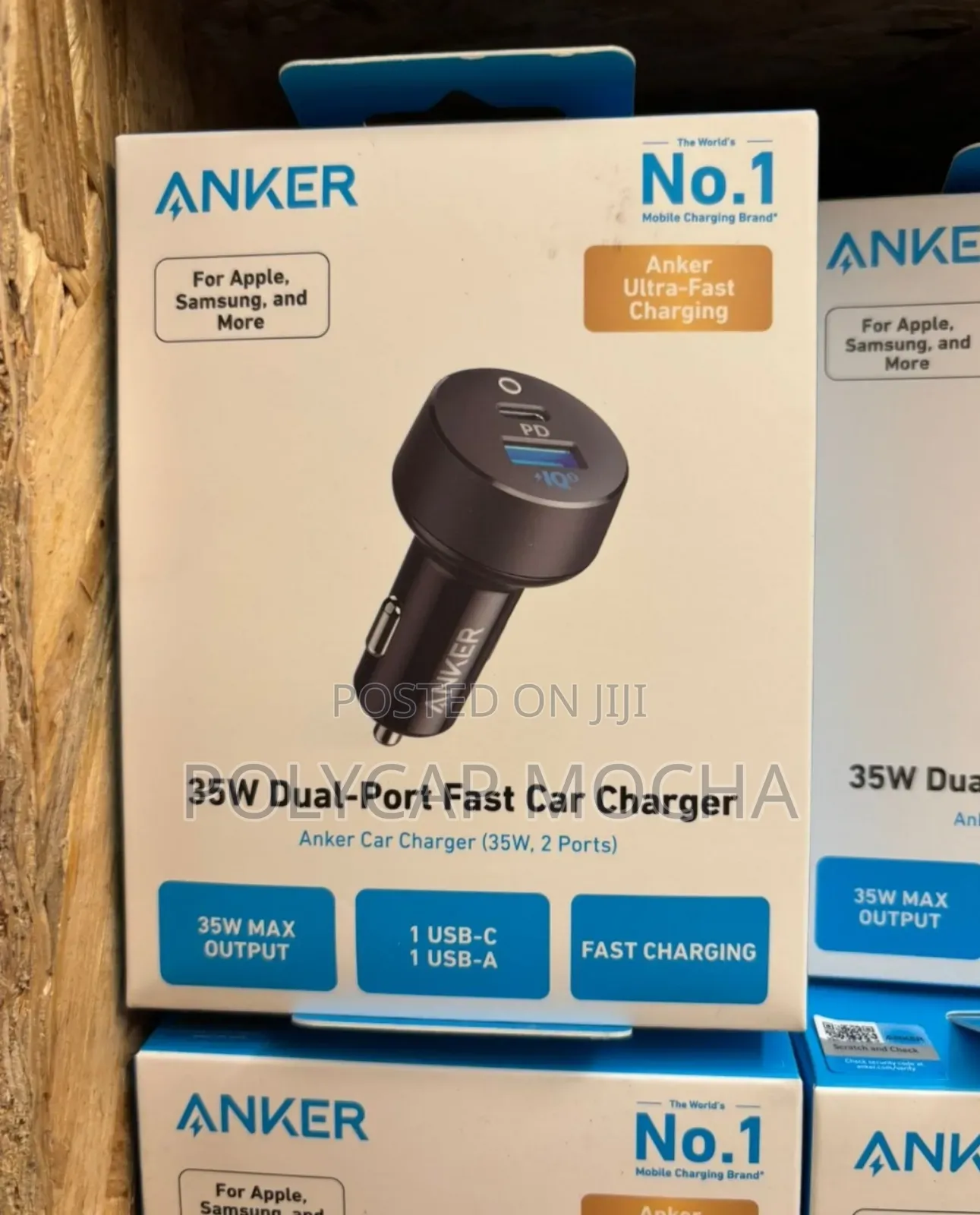 Anker Powerdrive Pd+ 2 – 35w 2-Port High-Speed Usb-C Car Charger –