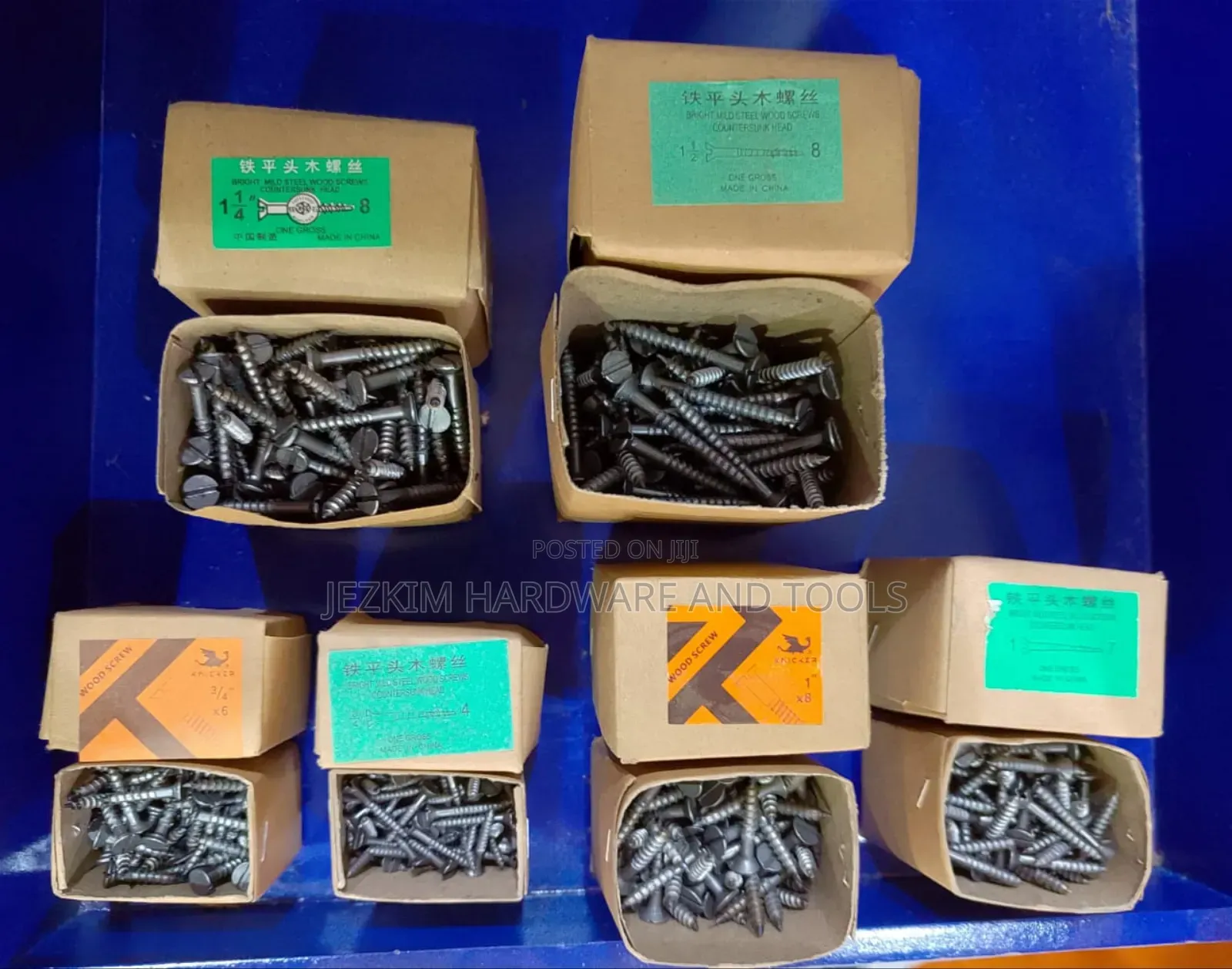 Wood Screws 1"