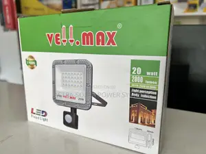 Vellmax 20w Ac Floodlight With Motion Sensor