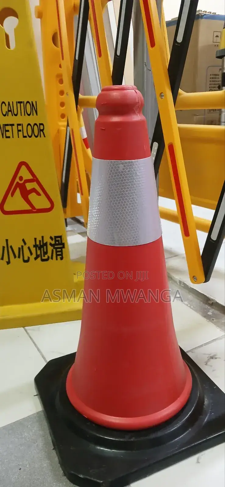 Compliant Reflective Traffic Cones