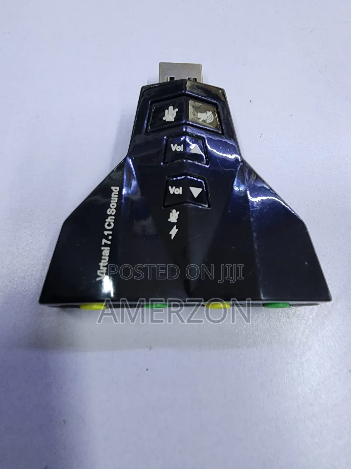 Usb Sound Adapter Virtual 7.1 Channel Double Microphobe and Headset