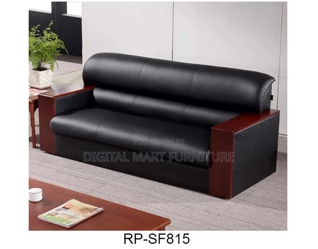 Office Sofa: Best Black Office Sofa 5 Seater - thumbnail 3