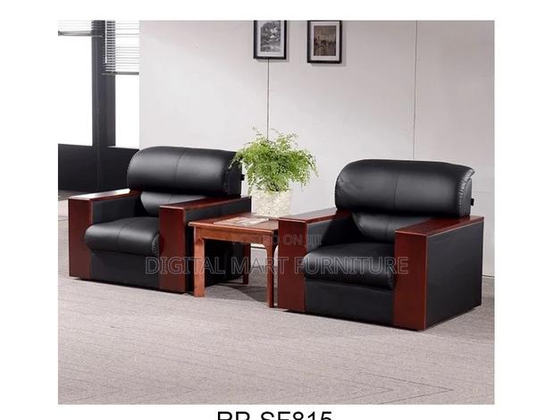 Office Sofa: Best Black Office Sofa 5 Seater - thumbnail 5