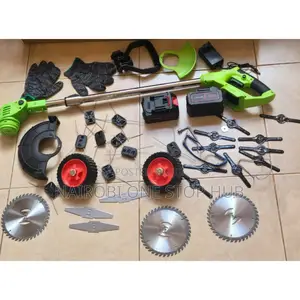 Cordless Brush Cutter 
25pcs
10cell Battery